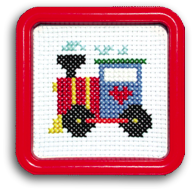 Easystreet Little Folks Bee with Tulips Counted Cross-Stitch Kit 