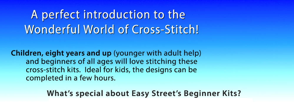 Beginner Cross Stitch Kits